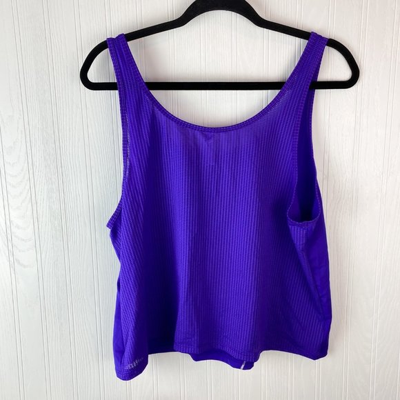 Under Armor Tank Heat Gear Loose Purple Size Large NWT - Picture 2 of 6